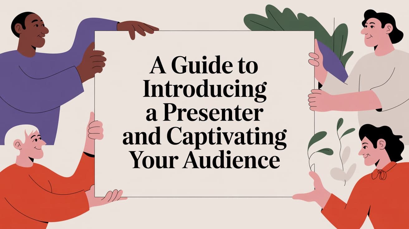 A Guide to Introducing a Presenter and Captivating Your Audience