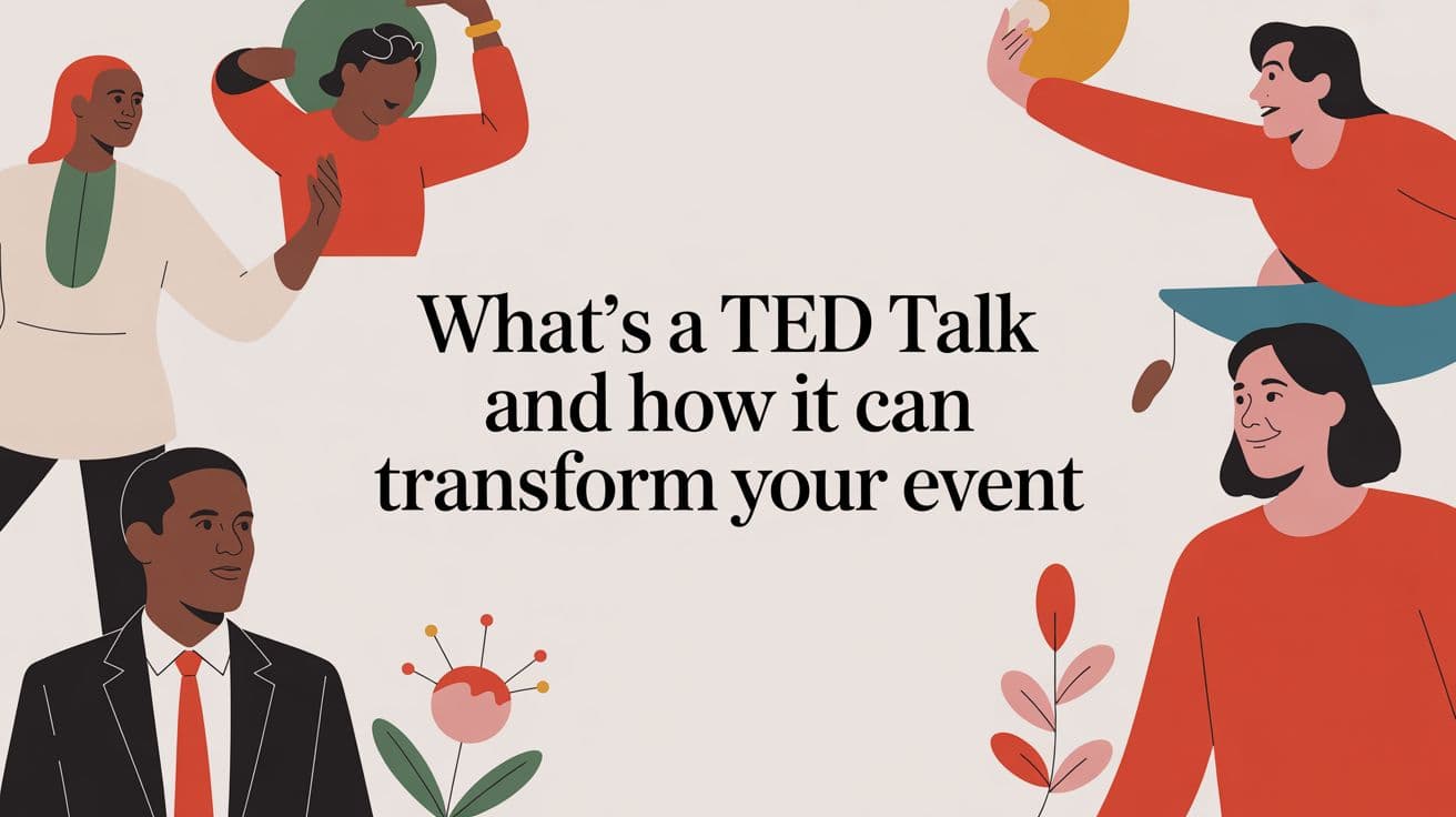 What's a TED Talk? Topics, Format, and How to Bring That Energy to Your Event